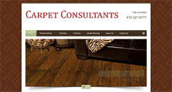 Desktop Screenshot of carpetconsultantsmd.com
